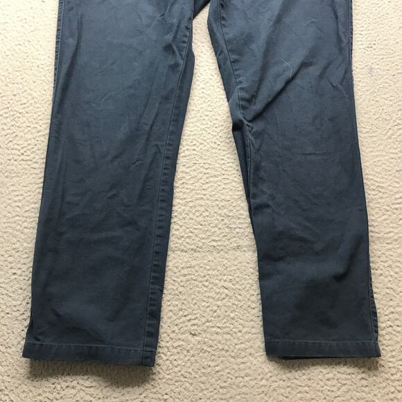 Peter Millar Chino Performance Pants Men's Size 36 Relaxed Fit Golf Blue - Picture 6 of 10